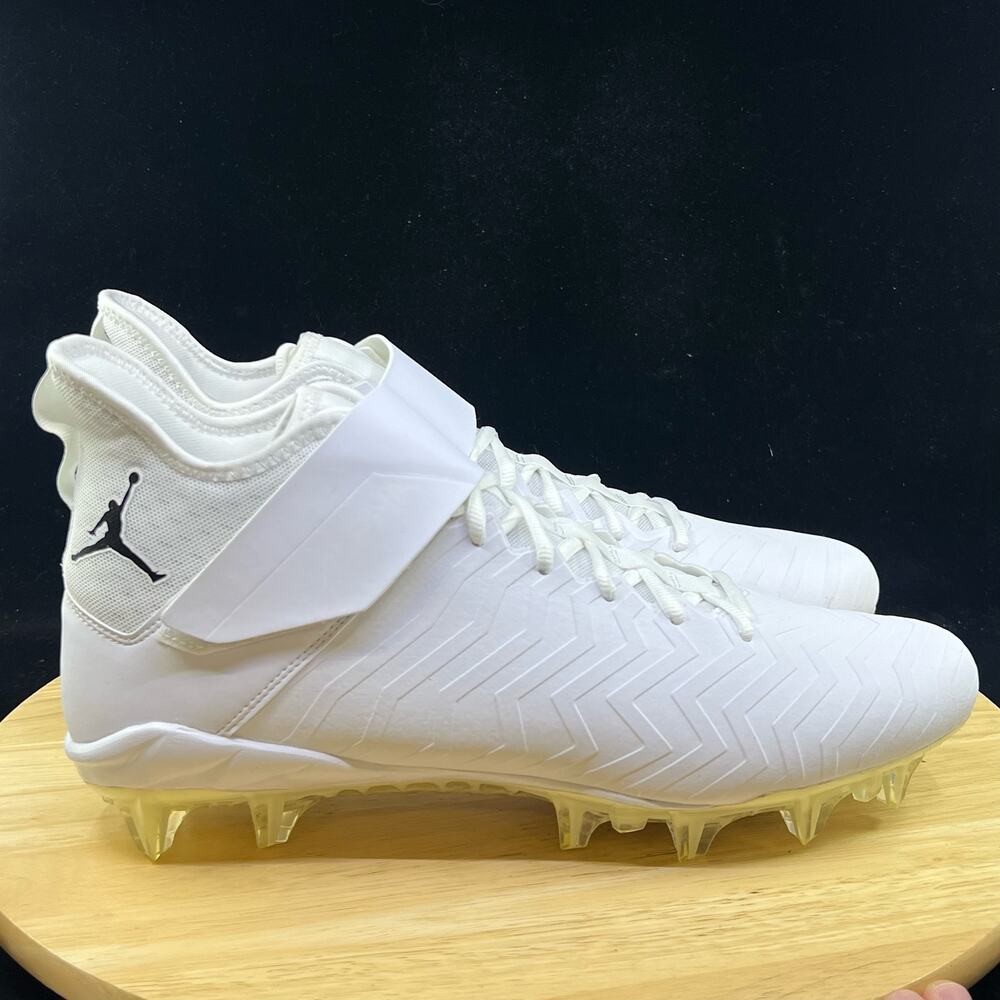 Nike Jordan Alpha Menace Pro 2 Mid SMU P White Black CV1676 103 Men's Size 12.5 - Picture 5 of 10